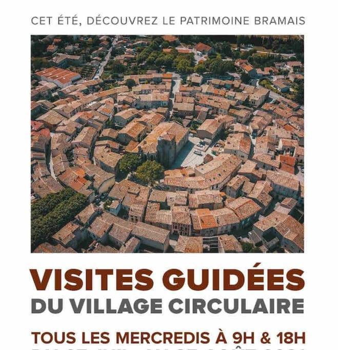 Maison Climatisee Avec Stationnement Et Wifi Bram Kültér fotó